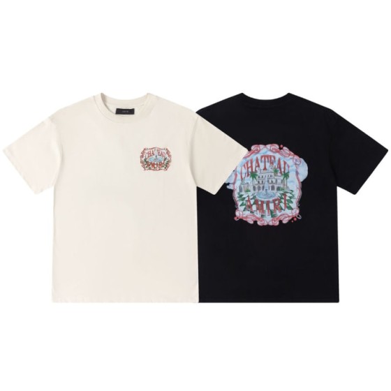 AMIRI Chateau Printed Logo T-Shirt